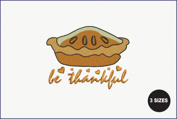 Be Thankful Embroidery Review
