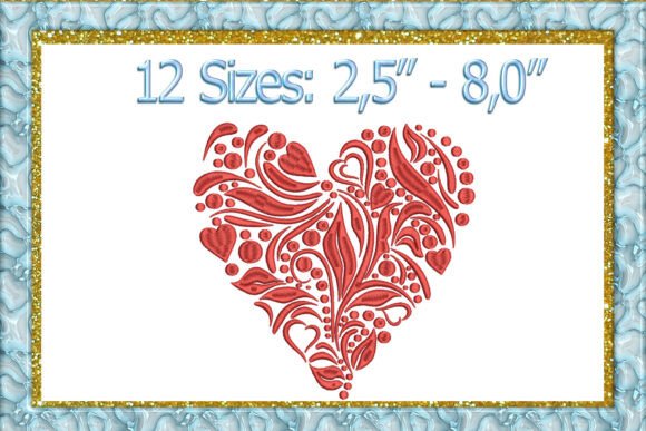 Heart Machine Embroidery, Valentine’s Day