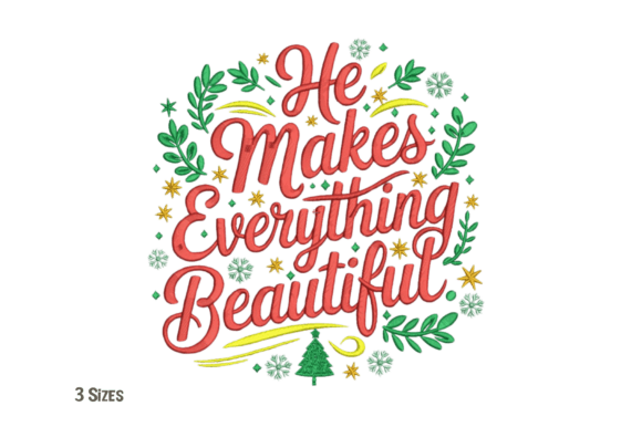 Inspirational Machine Embroidery Design